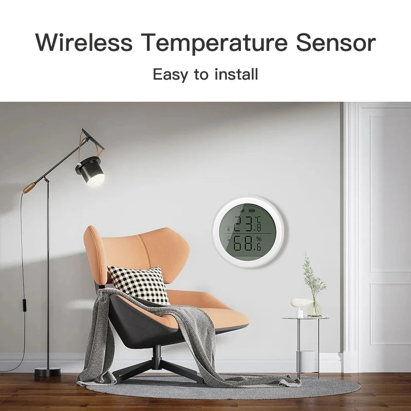 Smart Temperature And Humidity Sensor Home