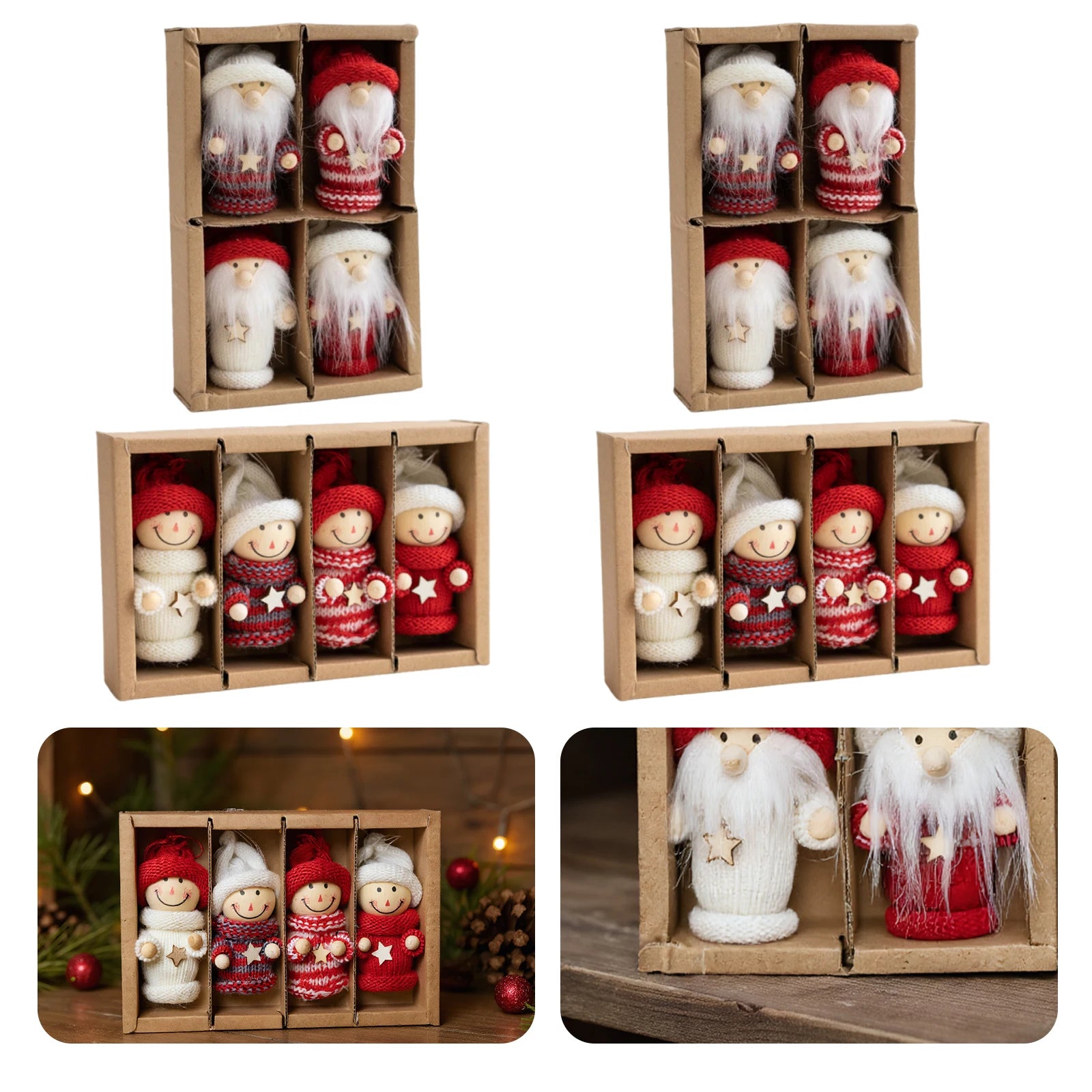 Knitted Santa Set Noble