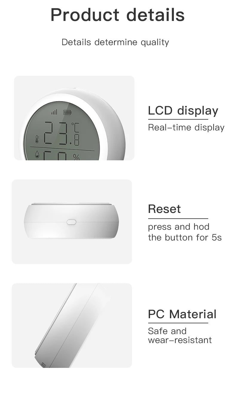 Smart Temperature And Humidity Sensor Home
