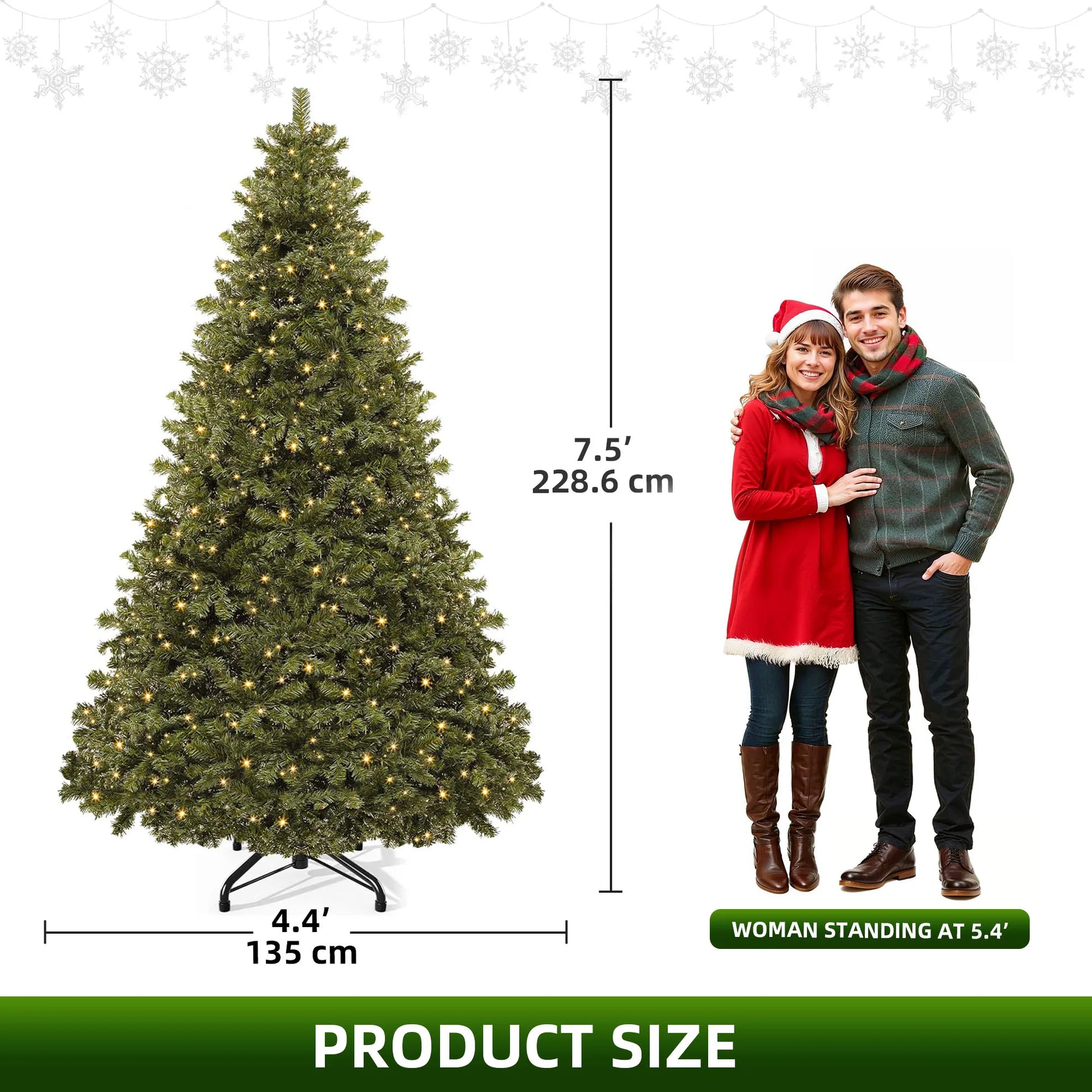 Foldable LED Tree Noble