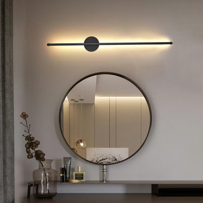 Black LED Sconce Noble