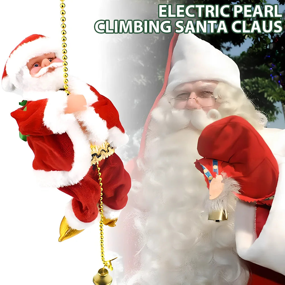 Climbing Santa Musical Noble