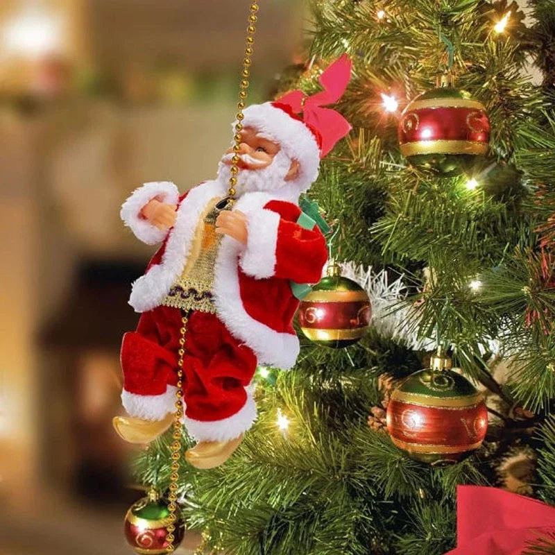 Climbing Santa Musical Noble