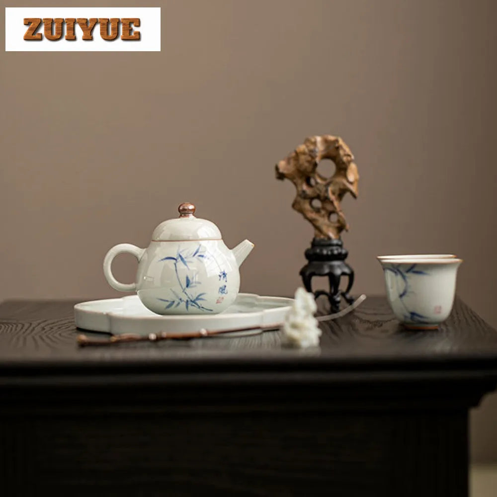 Hand Painted Ceramic Noble Tea Set