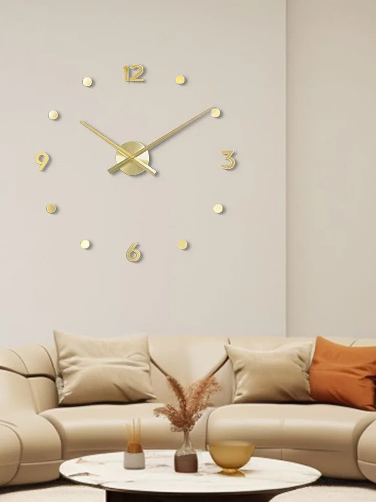 Wall Clock Stickers Noble