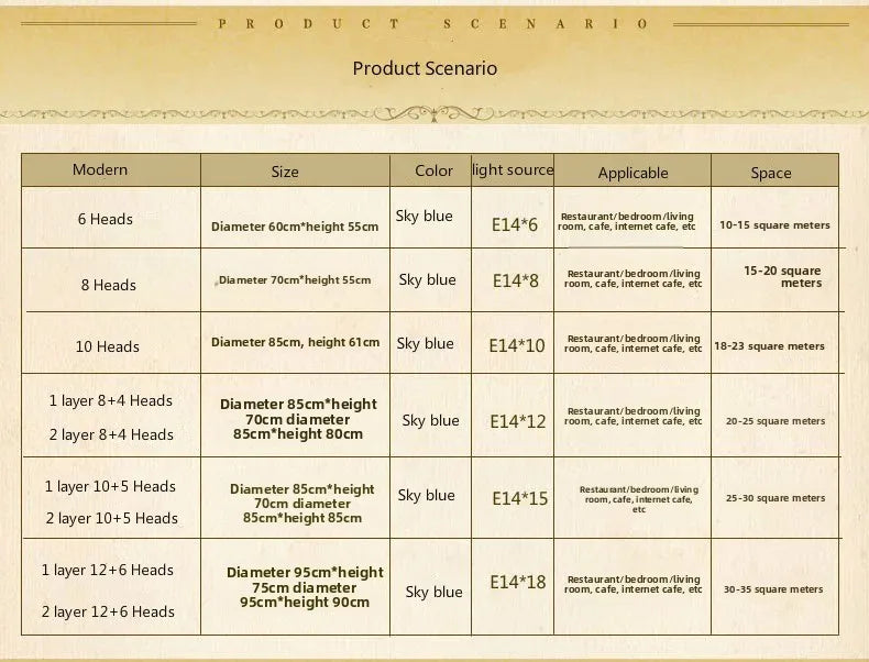 Crystal Chandelier Noble