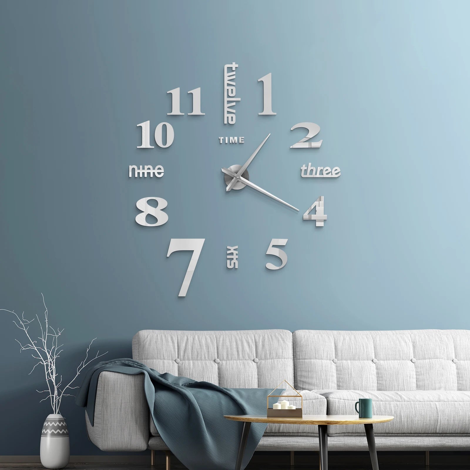 DIY 3D Wall Clock Noble