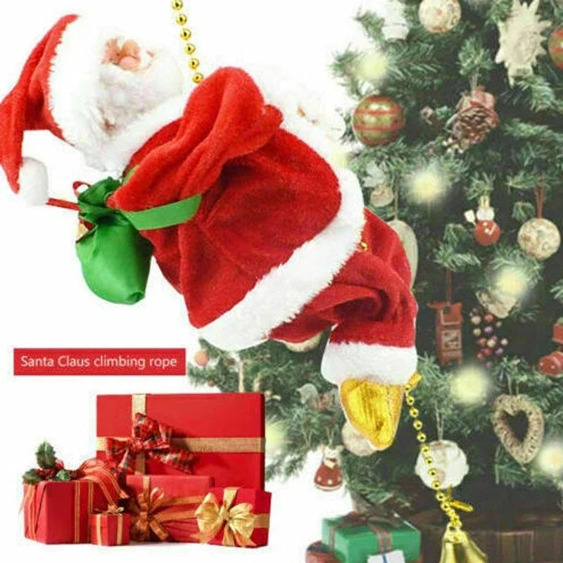 Climbing Santa Musical Noble